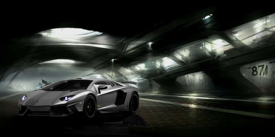 Speed And Style - The Cool Lamborghini Wallpaper