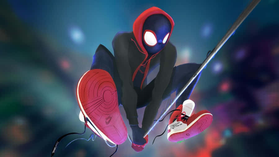 Spider Man Into The Spider Verse Hd Wallpaper Wallpaper