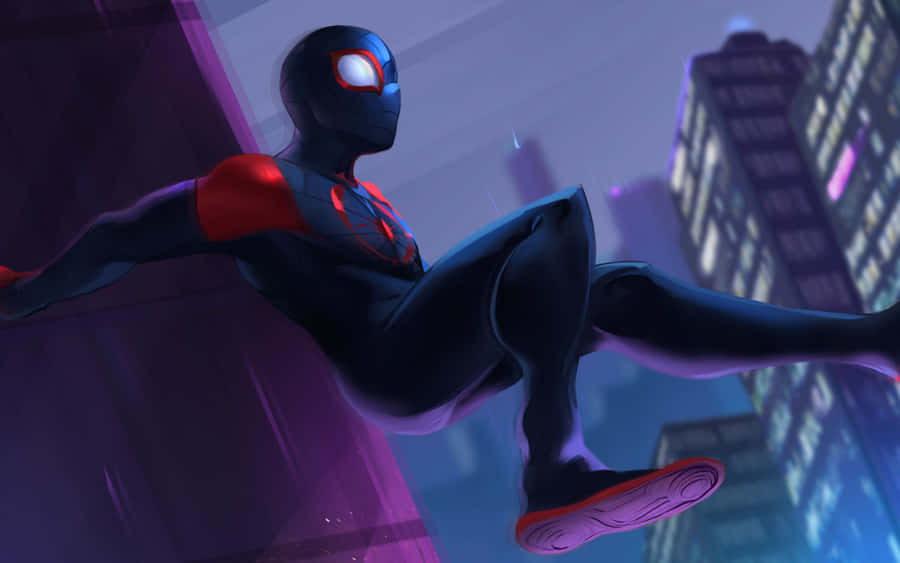 Spider Man Into The Spider Verse Hd Wallpaper Wallpaper