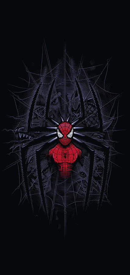 Spiderman Web Artwork Samsung Note20 Wallpaper Wallpaper