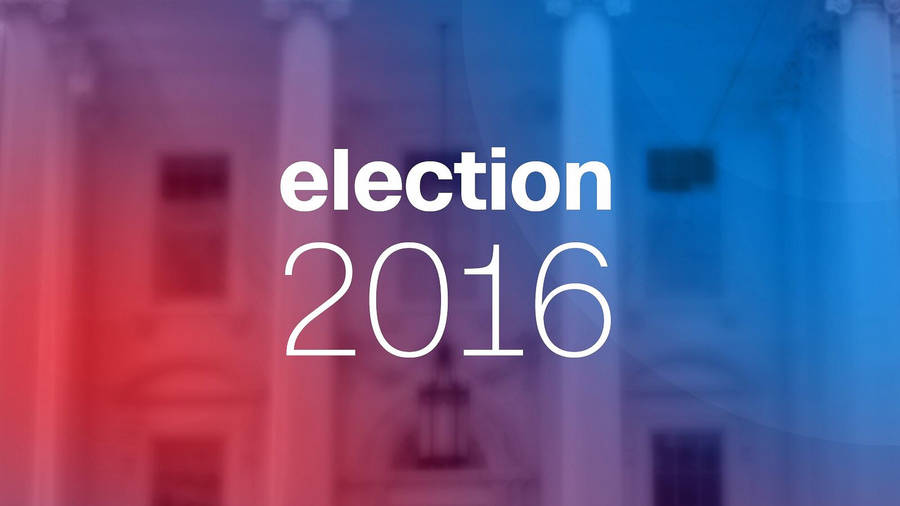 Spirited 2016 Election Scene Wallpaper