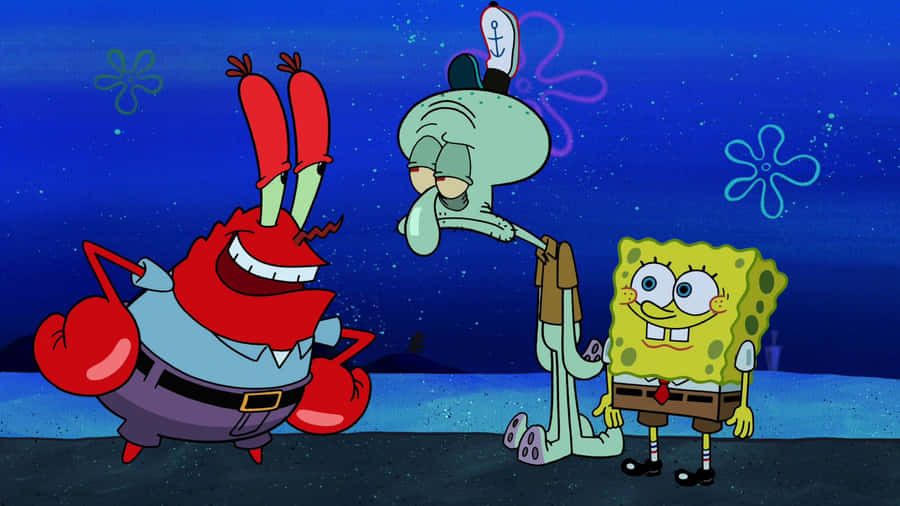 Spongebob Squarepants - Squidward Crab Wallpaper