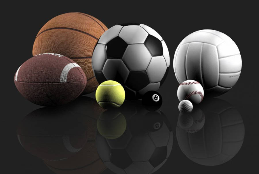 Sports Balls In 4k Wallpaper