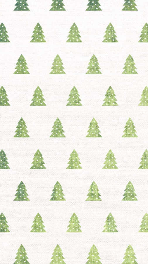Spread The Christmas Cheer This Holiday Season With This Adorable Cute Christmas Tree! Wallpaper