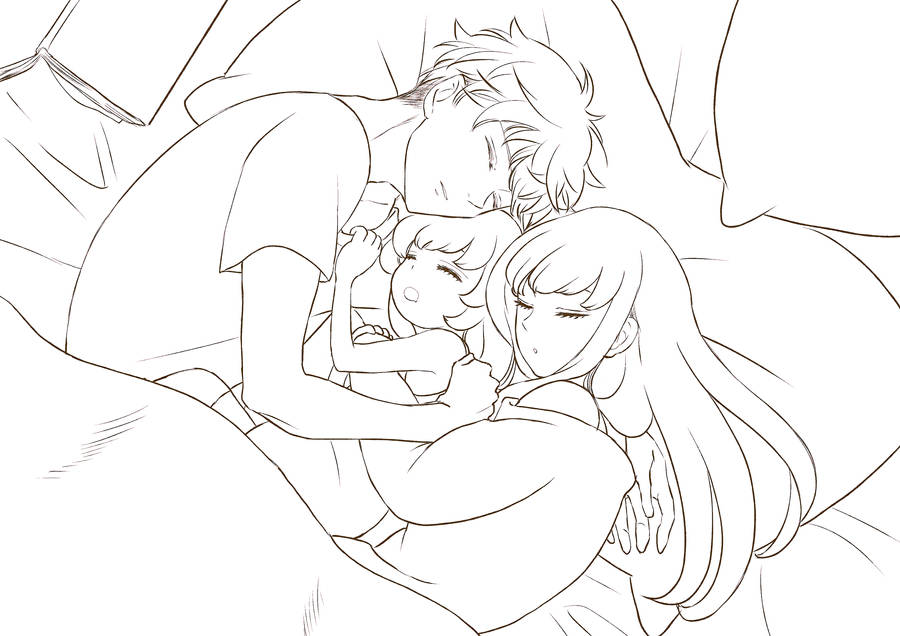 Spy X Family Pencil Art Wallpaper