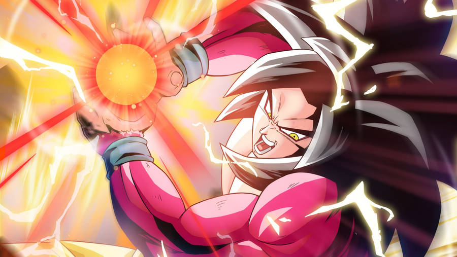 Ssj4 Goku Kamehameha Wallpaper