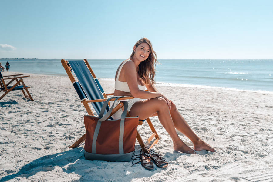 St Petersburg Bikini Woman Wallpaper