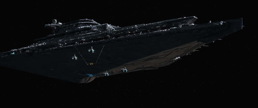 Star Wars 2560 X 1080 Spaceship Wallpaper