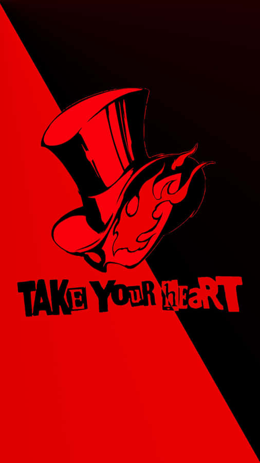 Start A Journey Of Exploration, Rebellion And Self-discovery With Persona 5 On Iphone Wallpaper