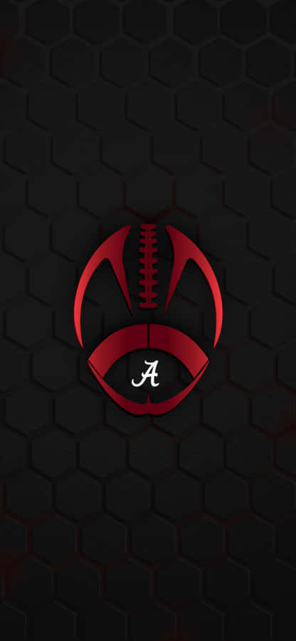 Start Every Saturday With Alabama Football Logo Wallpaper