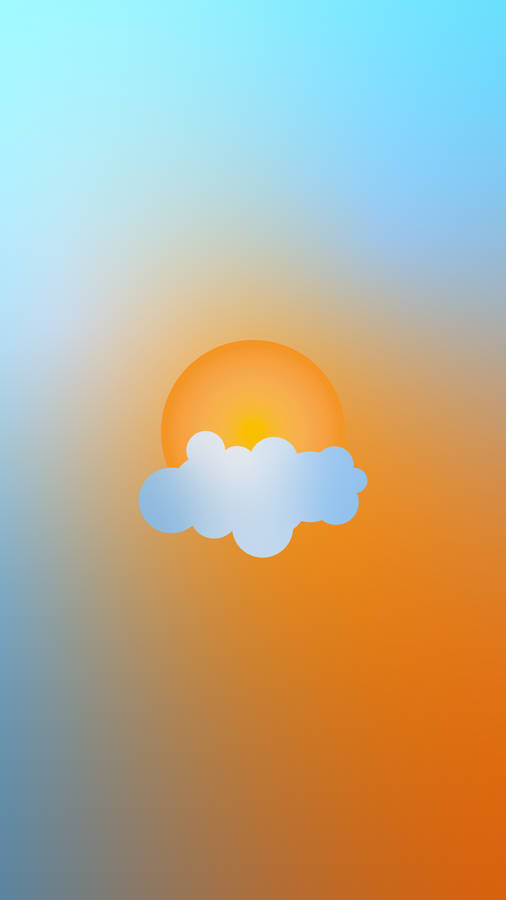 Stay Connected With Clouds Phone Wallpaper