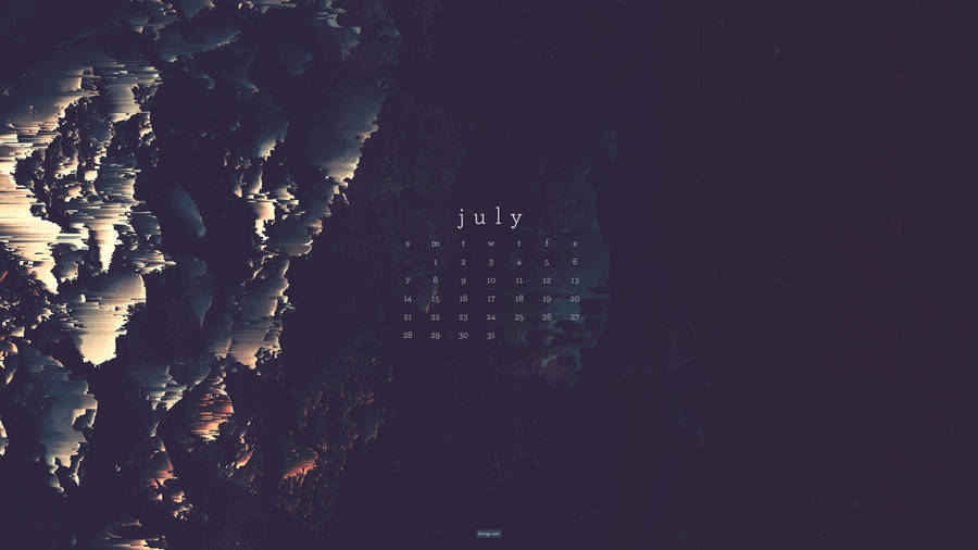 Stay Organized With The July 2019 Calendar Wallpaper