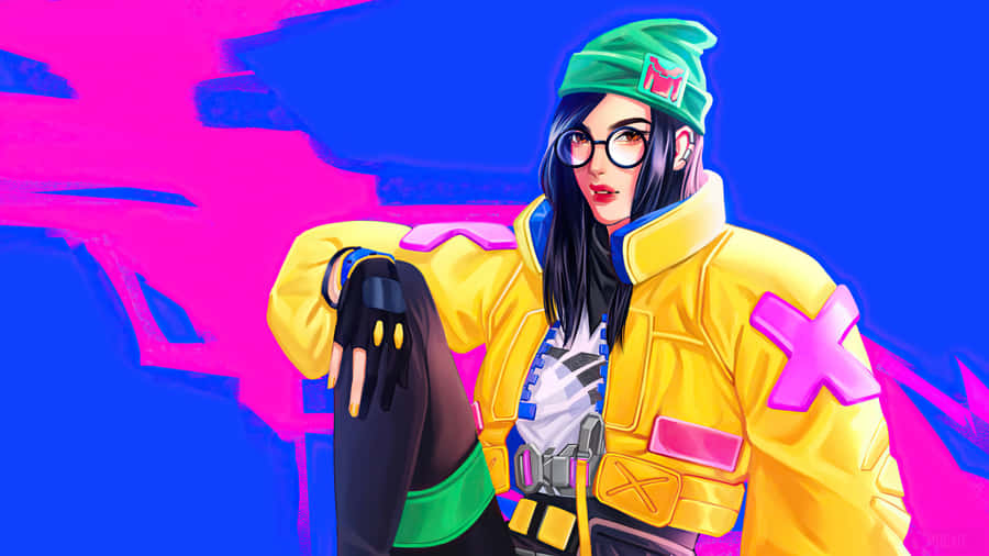 Step Into A Whole New Realm Of Playing With Killjoy Valorant! Wallpaper