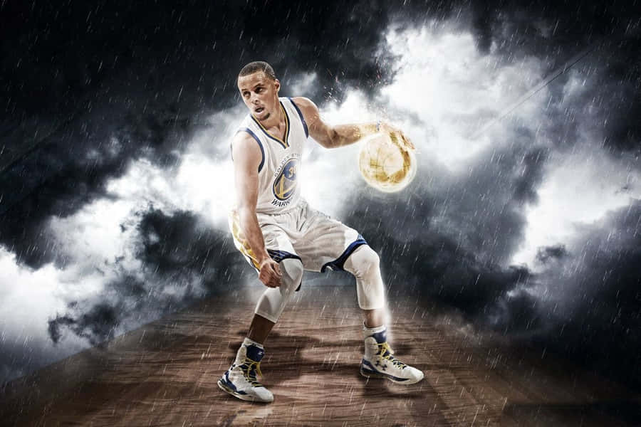 Stephen Curry Cool Digital Artwork Wallpaper