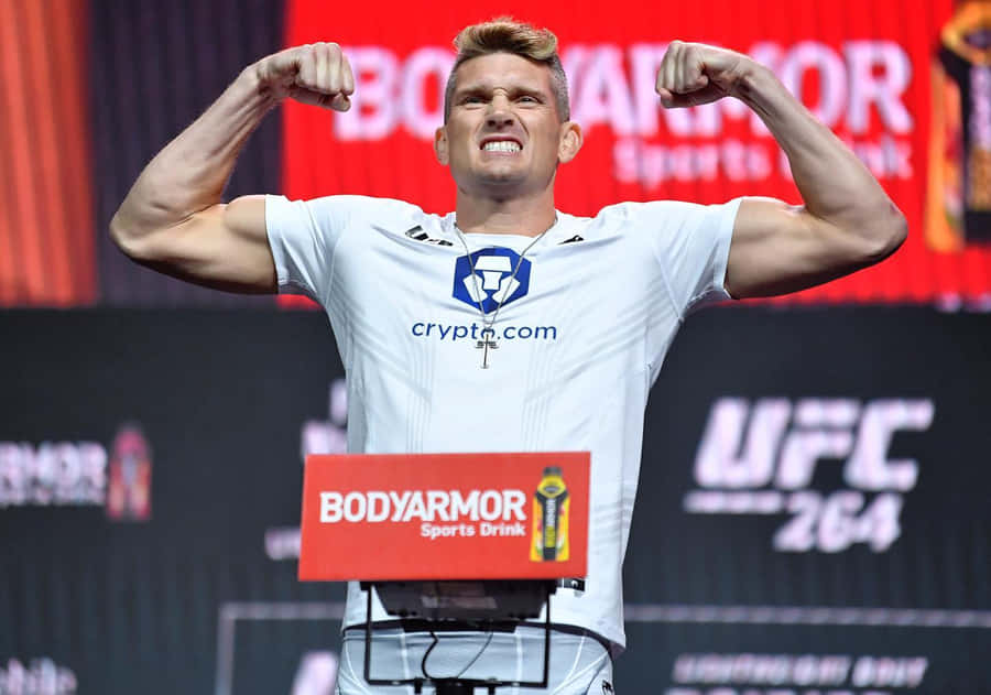 Stephen Thompson Preparing For An Mma Match Wallpaper