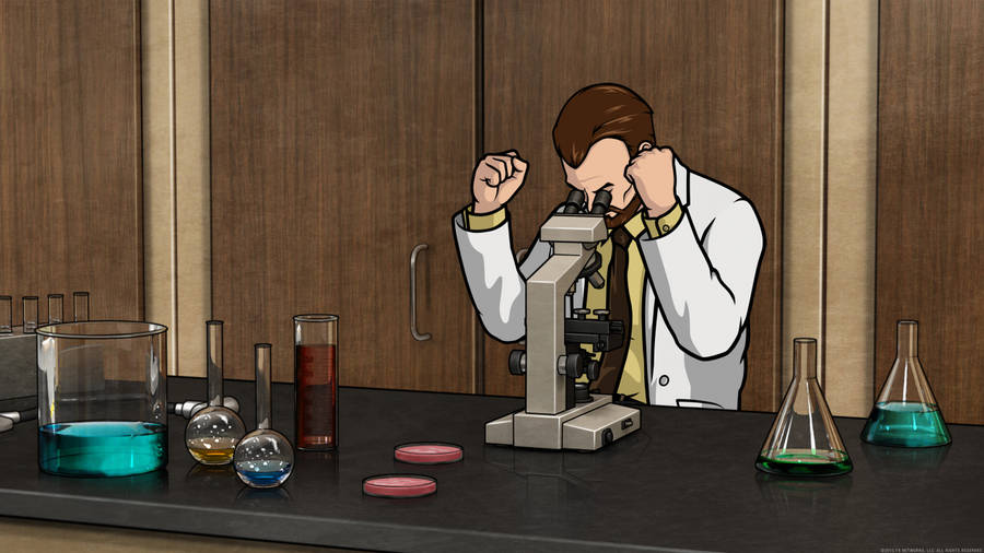 Sterling Archer Fist Pump Wallpaper
