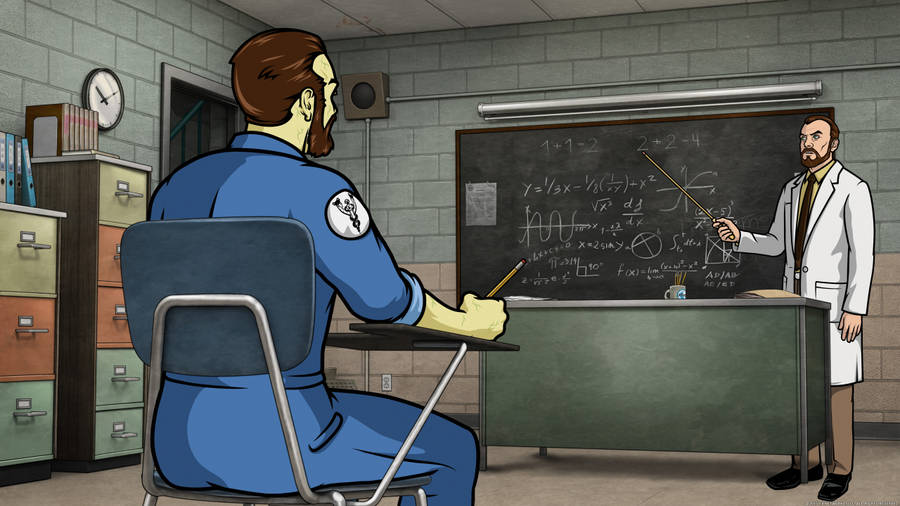 Sterling Archer Krieger Wallpaper