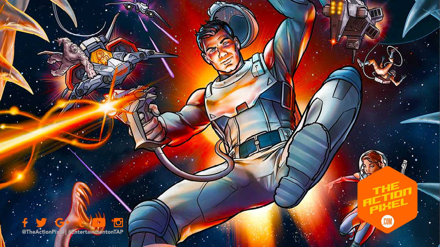 Sterling Archer Space Suit Wallpaper