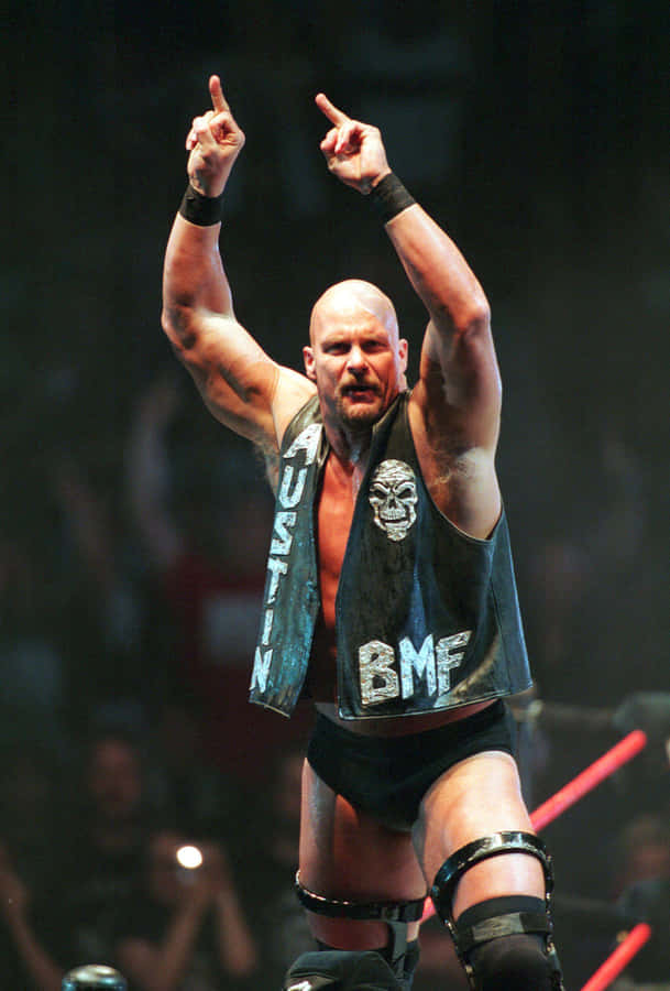 Steve Austin Stone Cold Dirty Finger Wallpaper