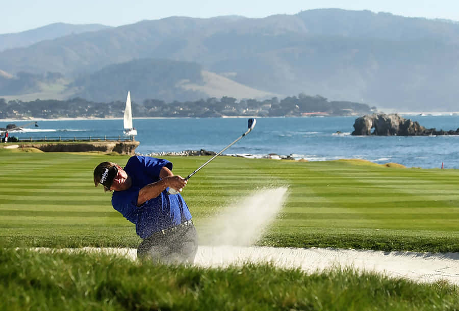 Steve Lowery Shooting From Bunker Wallpaper