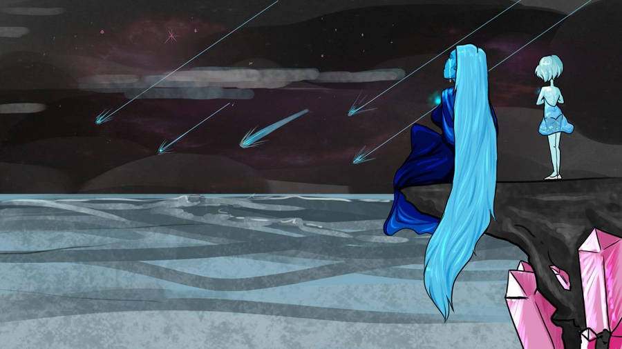 Steven Universe Blue Diamond Wallpaper