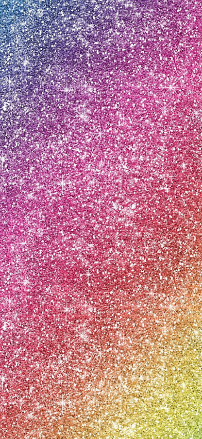 Stop And Stare At This Dazzling Rainbow Glitter. Wallpaper