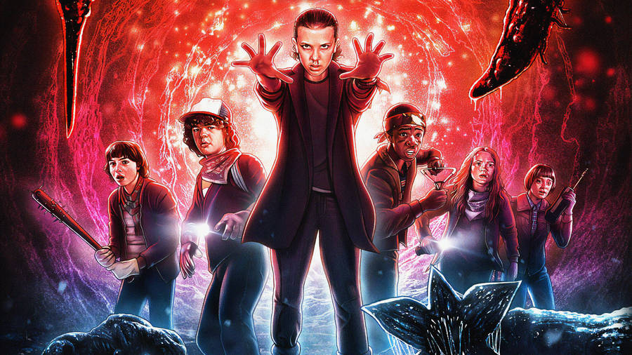 Stranger Things 3 Halloween Horror Nights Wallpaper