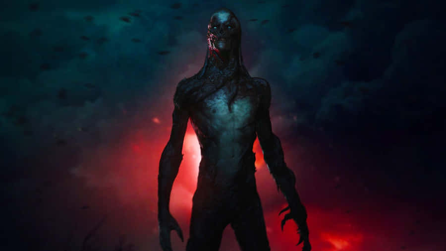 Stranger Things Vecna Humanoid Monster Wallpaper