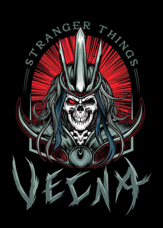 Stranger Things Vecna Skeleton Portrait Art Wallpaper