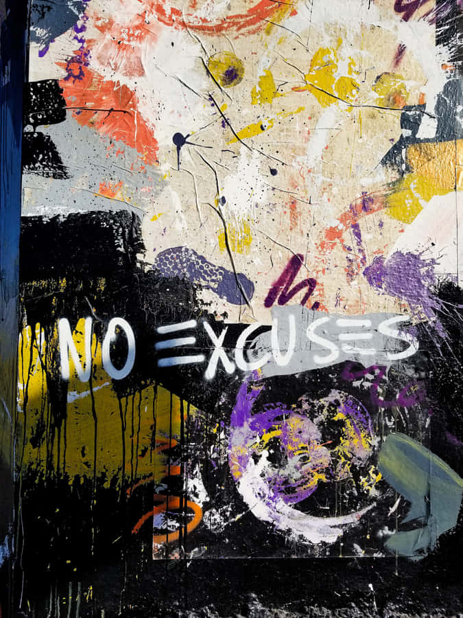 Street Art Expression In Stylistic Graffiti Wallpaper