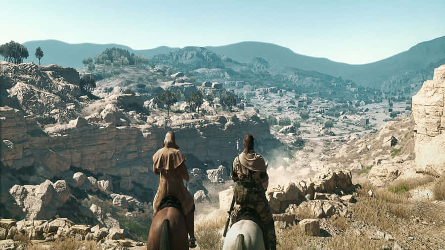 Striking Visuals Of Metal Gear In 4k Resolution Wallpaper