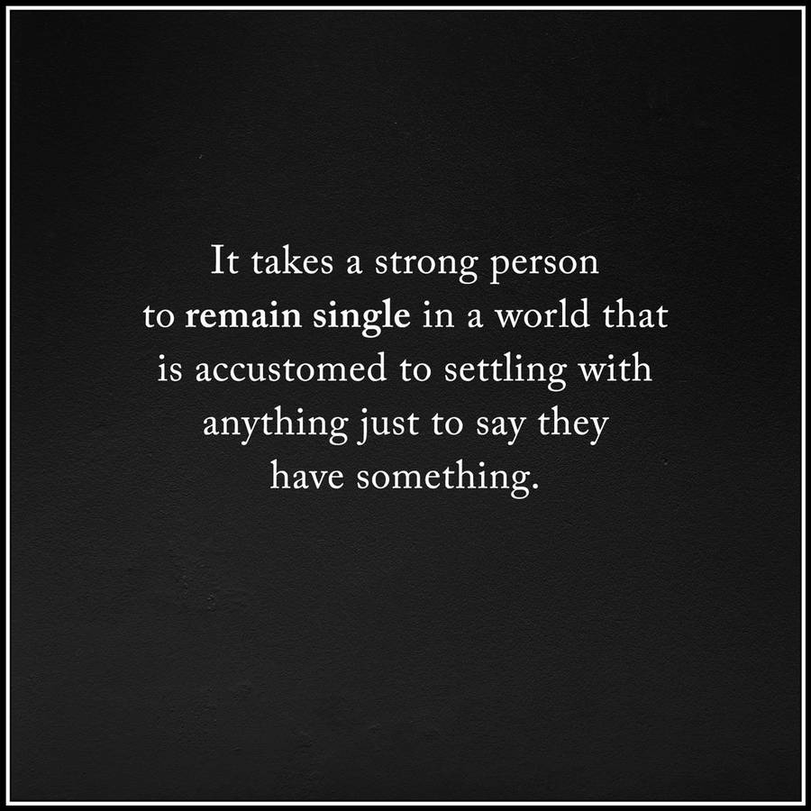 Strong Independent Person Wallpaper