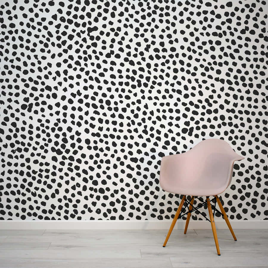 Study The Contrast Of Color In This Abstract Shapes Wallpaper