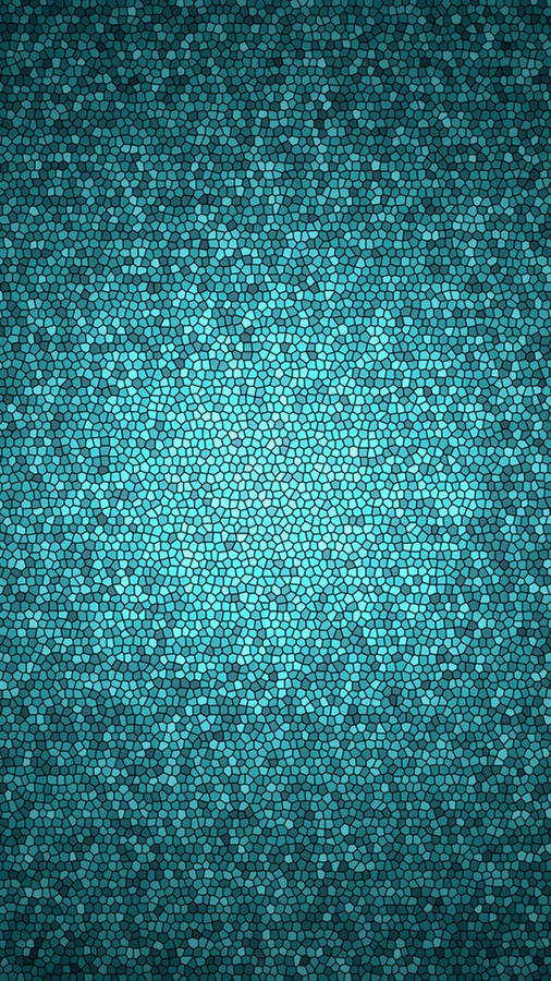 Stunning Dark Teal Mosaic Wallpaper For Iphone Wallpaper