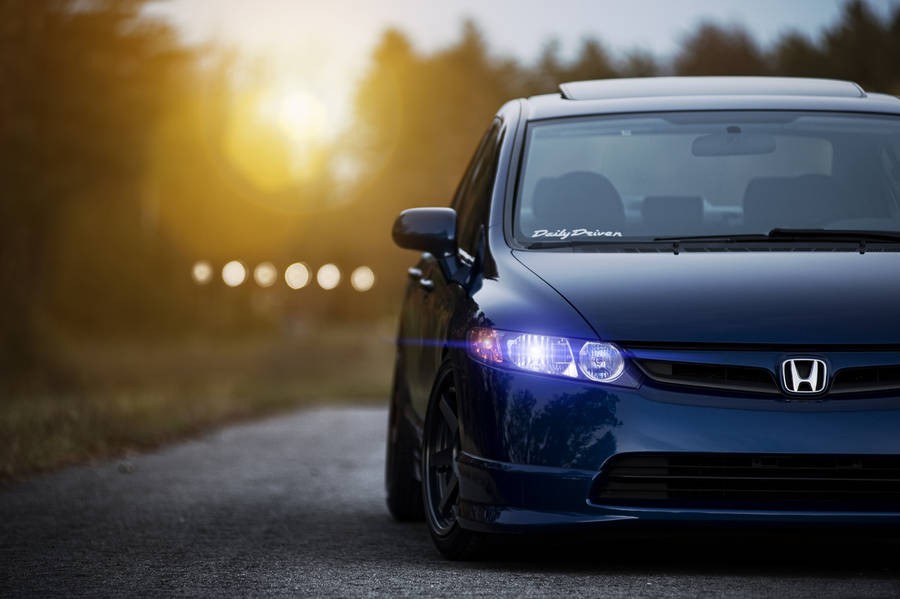 Stunning High-definition Display Of Honda Civic Wallpaper