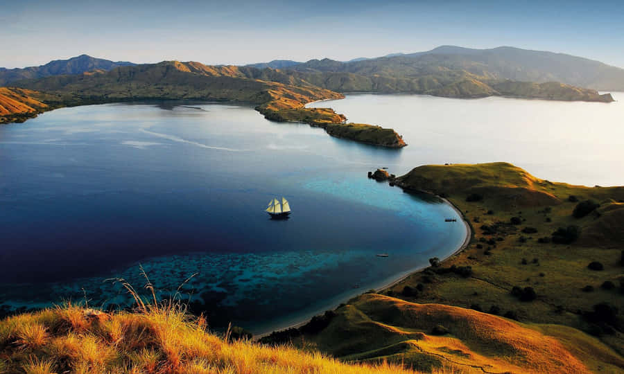 Stunning Komodo Island Desktop Wallpaper