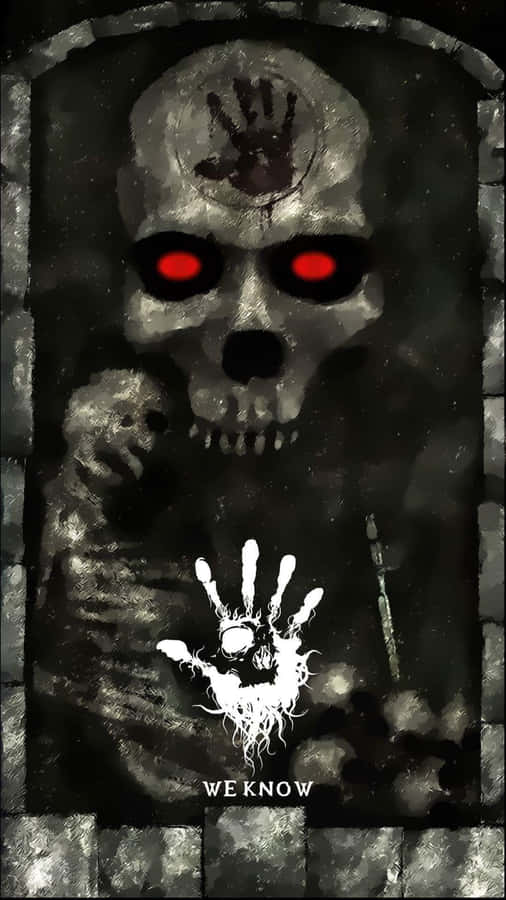 Stunningly Intricate Dark Brotherhood Door Wallpaper