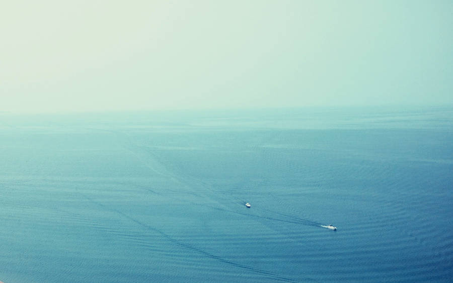 Summer Sea Clear Sky Wallpaper