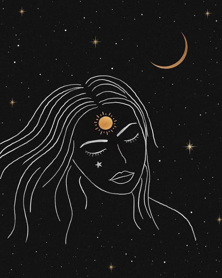 Sun And Moon - A Harmonious Dance Wallpaper