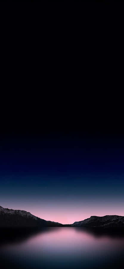 Sunrise Solid Blue Iphone Wallpaper
