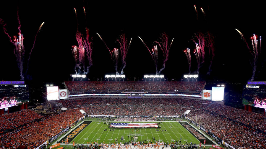 Super Bowl 2017 Alabama Vs Clemson Wallpaper