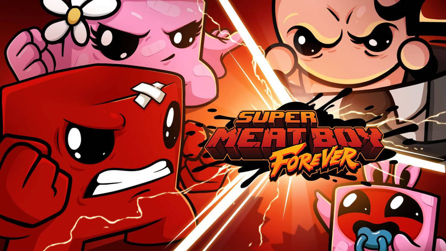 Super Meat Boy Fight Wallpaper