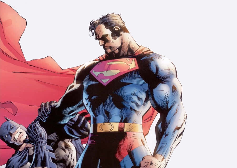 Superman Choking Batman Wallpaper