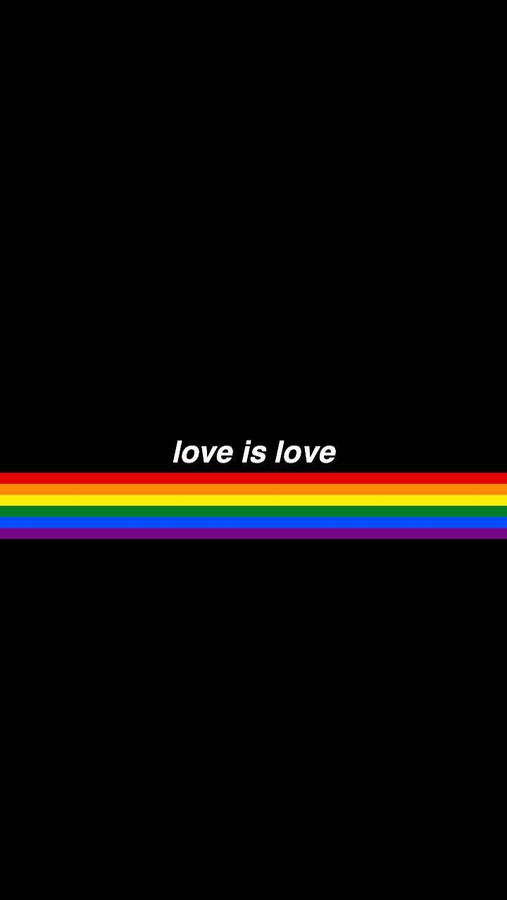 Supporting The Lgbt Community From Aesthetic Vibrations Wallpaper