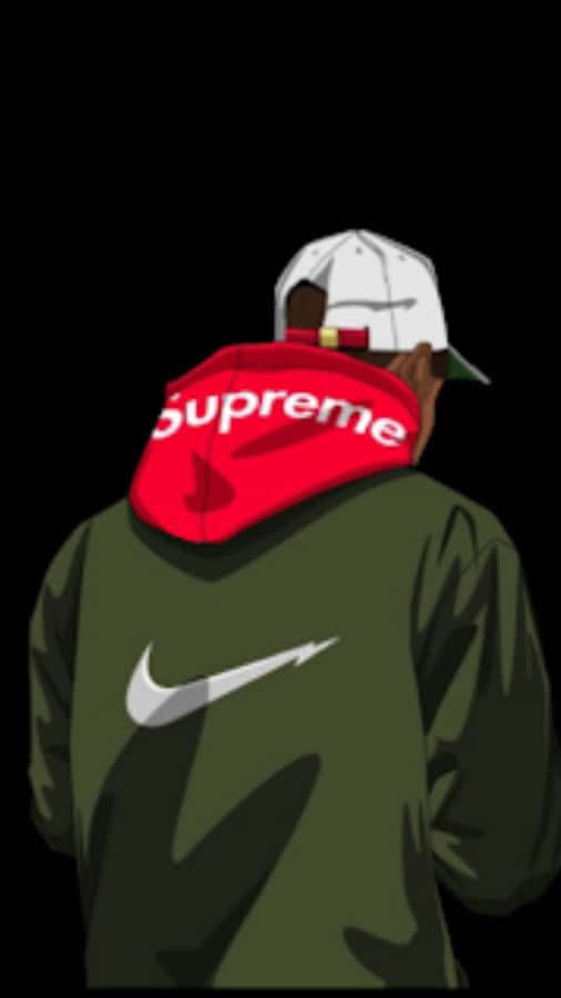 Supreme Fashion For Anime Fans Wallpaper