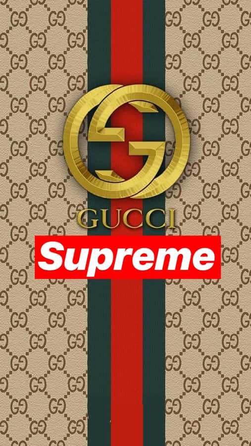 Supreme Gucci Style Wallpaper