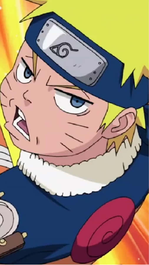 Surprised Naruto Expression Wallpaper