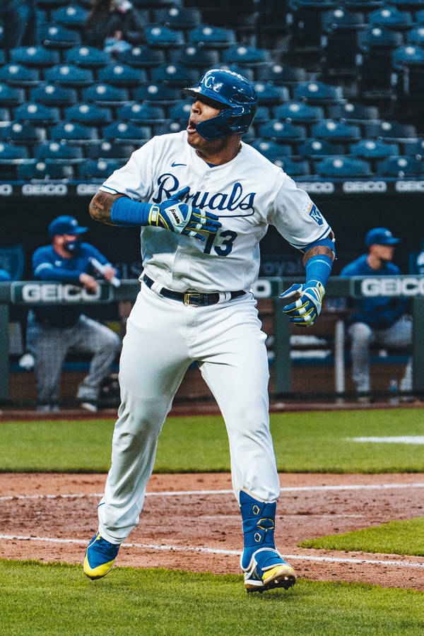 Surprised Salvador Perez Wallpaper