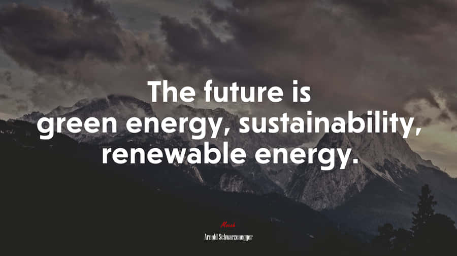 Sustainable Green City Wallpaper