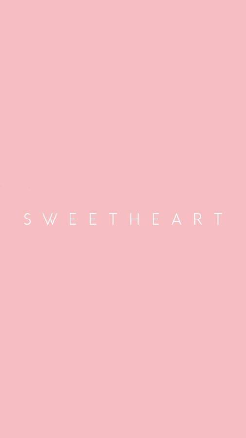 Sweetheart Plain Pink Wallpaper